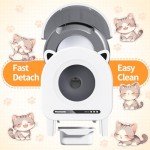 Smart Self-Cleaning Litter Box for Multiple Cats