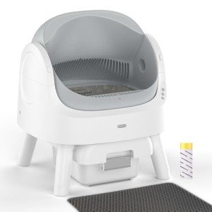 Self-Cleaning Cat Litter Box for Multiple Cats