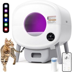 Self-Cleaning Extra Large Cat Litter Box