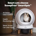 PetSafe ScoopFree SmartSpin Self-Cleaning Litter Box