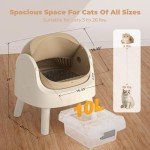 Self-Cleaning Automatic Cat Litter Box with Sensors