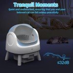 Self-Cleaning Cat Litter Box for Multiple Cats