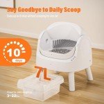PetPivot Autoscooper Open-Top Self-Cleaning Litter Box
