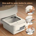 Self-Cleaning Automatic Cat Litter Box with Sensors