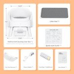 PetPivot Autoscooper Open-Top Self-Cleaning Litter Box