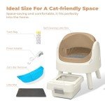 Self-Cleaning Automatic Cat Litter Box with Sensors