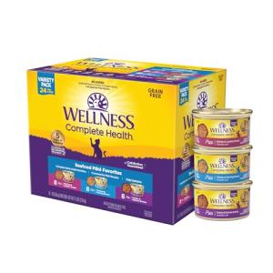 Wellness Complete Health Seafood Variety Wet Cat Food