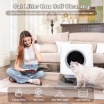Self-Cleaning Litter Box with Odor Control