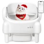 Automatic Self-Cleaning Litter Box for Multi-Cat Homes