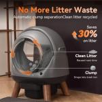 Automatic Self-Cleaning Litter Box for Cats
