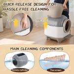 GUNJI Automatic Self-Cleaning Litter Box for Cats