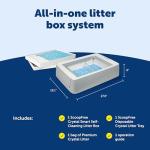 PetSafe Smart Self-Cleaning Crystal Litter Box