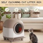 GUNJI Automatic Self-Cleaning Litter Box for Cats