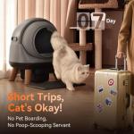 Automatic Self-Cleaning Litter Box for Cats