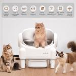 Automatic Self-Cleaning Litter Box for Multi-Cat Homes