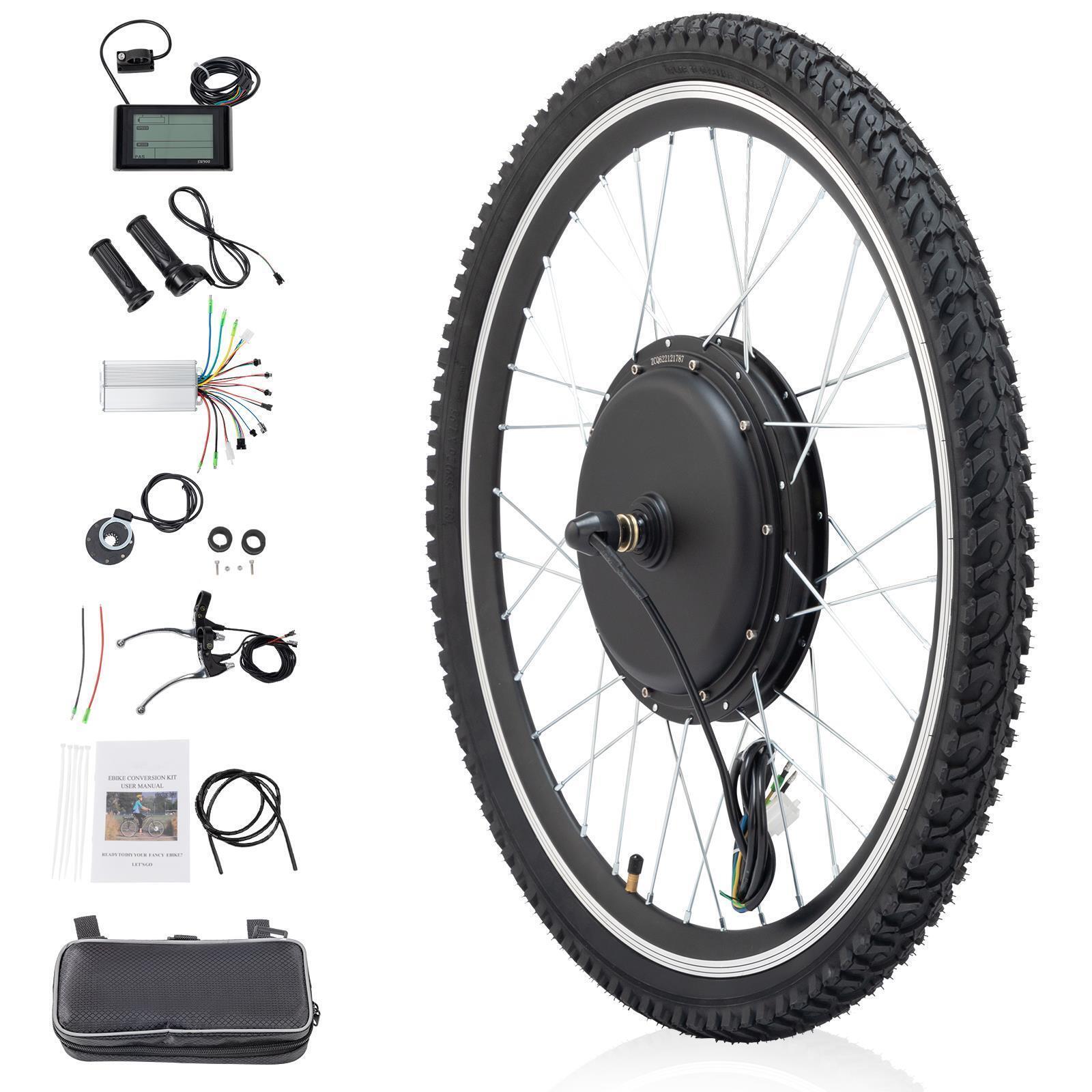 1000W Electric Bicycle Conversion Kit for 26" Wheels