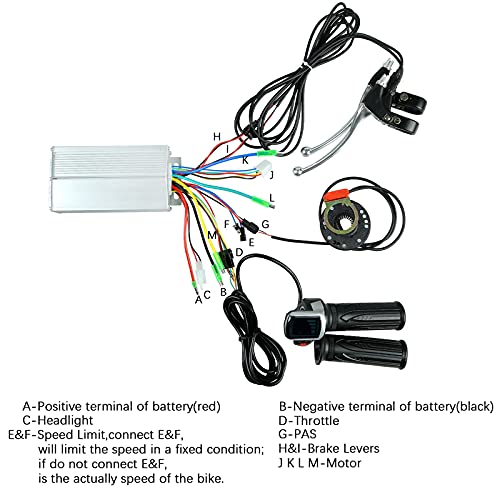 JauoPay 750W Electric Bike Conversion Kit 26