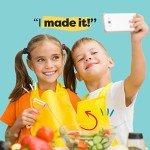 Kid Safe Plastic Knives and Cutting Board Set