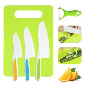Kids Safe Cooking Knife Set - 5 Piece Tools