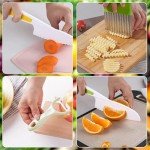 Kids' 8-Piece Wooden Cooking Knife Set