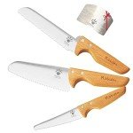 Kibbidea Kids Safe Knife Set for Cooking