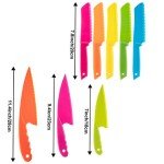 Kid-Friendly 8-Piece Cooking Knife Set