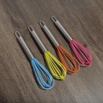 Colorful Mini Whisks Set for Kids' Cooking