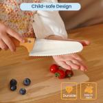 Kibbidea Kids Safe Knife Set for Cooking