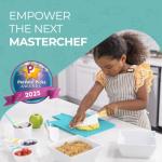 Colorful 3-Piece Kid's Kitchen Knife Set