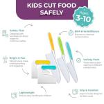 TOVLA JR. Kids' Safe Cutting Set for Cooking