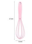 Colorful Mini Silicone Whisk Set for Kids