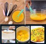 Colorful Mini Silicone Whisk Set for Kids