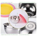 Colorful Kid-Friendly Mixing Bowls Set - 26 PCS