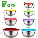 Colorful Kid-Friendly Mixing Bowls Set - 26 PCS