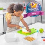 Colorful 3-Piece Kid's Kitchen Knife Set