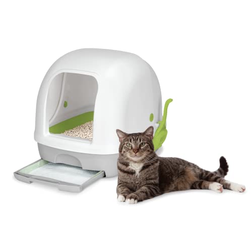 Tidy Cats Breeze Hooded Litter Box Kit