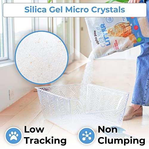 Alpha Paw Genius Cat Litter - Odor Control Crystals