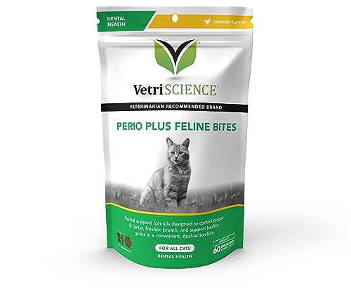 VetriScience Perio Plus Dental Bites for Cats