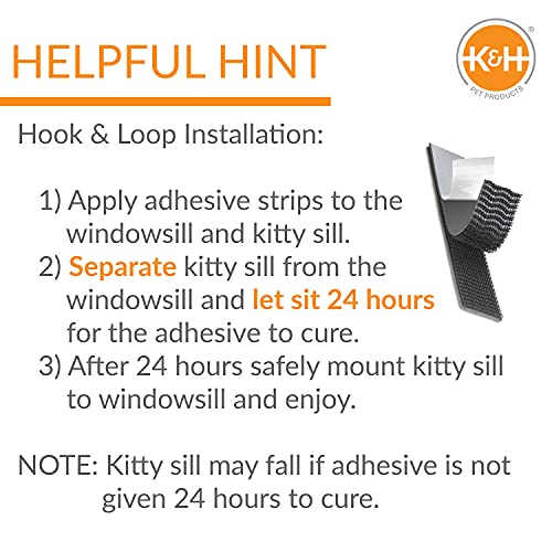 K&H Kitty Schweller Fleece Bed, 35.6 x 61 cm