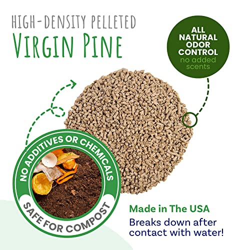 Premium Pine Pelleted Cat Litter - 20lb