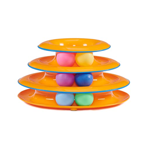 Petstages Tower of Tracks - Interactive Cat Toy