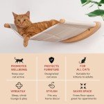 Ruby Road Wall-Mounted Cat Hammock Shelf with Steps