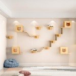 Cat Wall Shelves and Perches with Condos