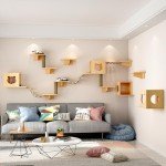 Cat Wall Shelves and Perches with Condos