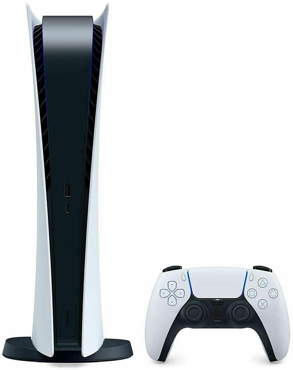 PlayStation 5 Digital Edition Console - White