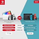 Nintendo Switch OLED - Neon Blue/Red