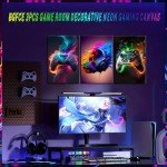 Gaming Room Wall Art Set - 3 Canvas Prints