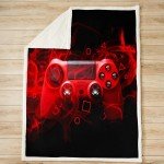 Cozy Gaming Throw Blanket for Kids and Teens