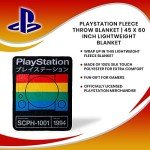 PlayStation Cozy Fleece Throw Blanket - 45 x 60 Inch