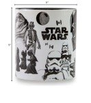 Star Wars Trilogy Collage Ceramic Coffee Mug